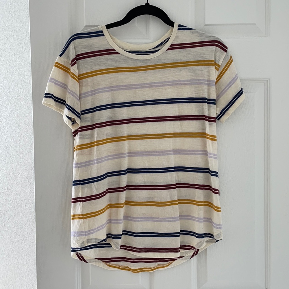 Striped Madewell tee